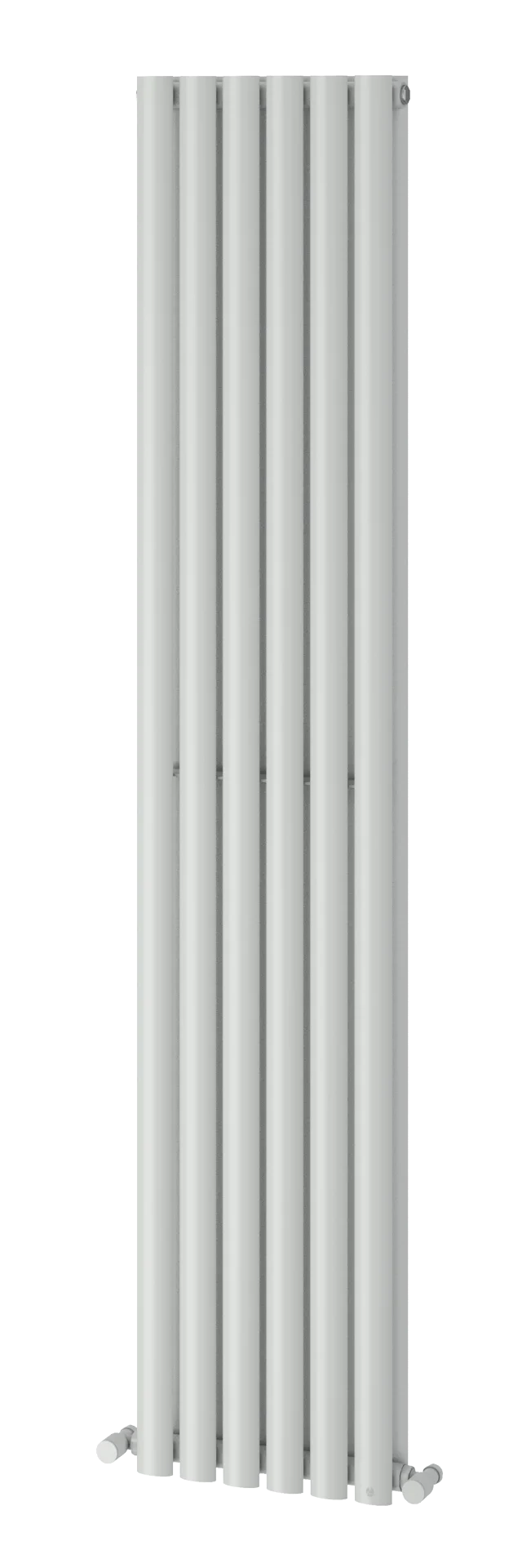 Vertical radiator installation