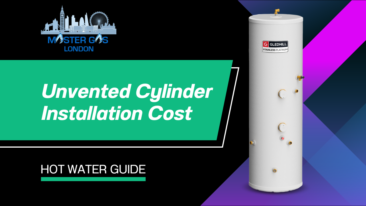 unvented cylinder installation cost